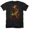 Justice League Movie - The Flash Adult Regular Fit Heather Short Sleeve