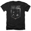 Justice League Movie - Shield Of Emblems Adult Regular Fit Heather Short Sleeve