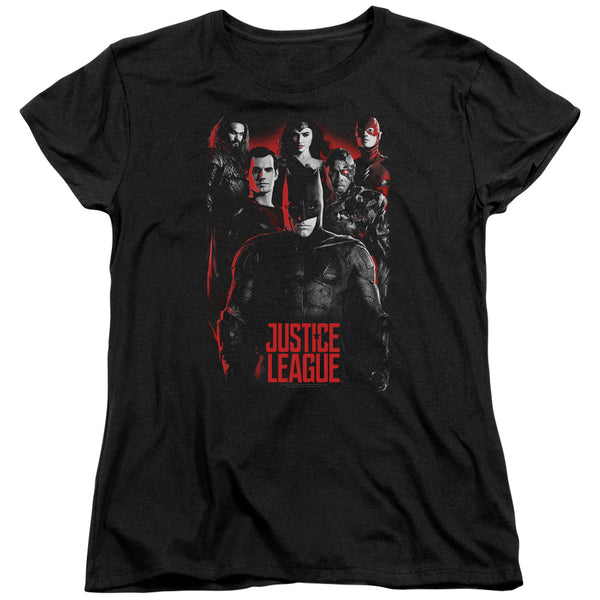 Justice League Movie - The League Women's Short Sleeve