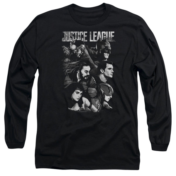 Justice League Movie - Pushing Forward Adult Long Sleeve