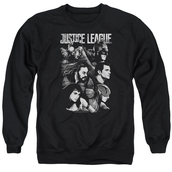 Justice League Movie - Pushing Forward Adult Crewneck Sweatshirt