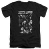 Justice League Movie - Pushing Forward Adult Slim Fit V Neck Cotton