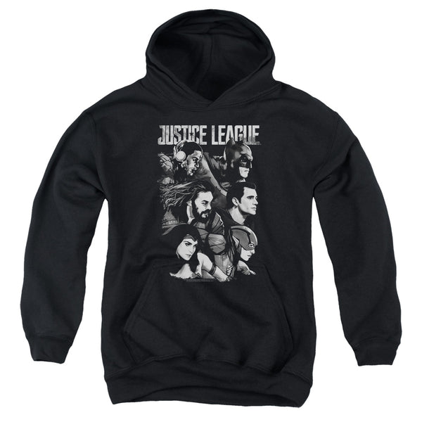 Justice League Movie - Pushing Forward Youth Hooded Sweatshirt