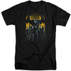 Justice League Movie - Stand Up To Evil Adult Tall Fit Short Sleeve