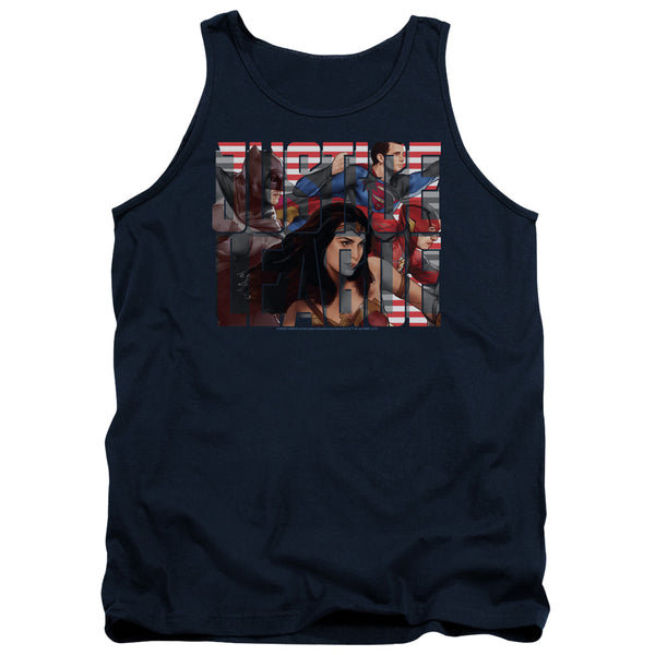 Justice League Movie - Rally Adult Tank Top