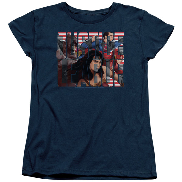 Justice League Movie - Rally Women's Short Sleeve