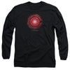 Justice League Movie - Cyborg Logo Adult Long Sleeve