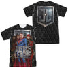 Justice League Movie - The League (Front - Back Print) Adult Regular Fit Short Sleeve 100% Poly