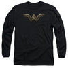 Justice League Movie - Wonder Woman Logo Adult Long Sleeve
