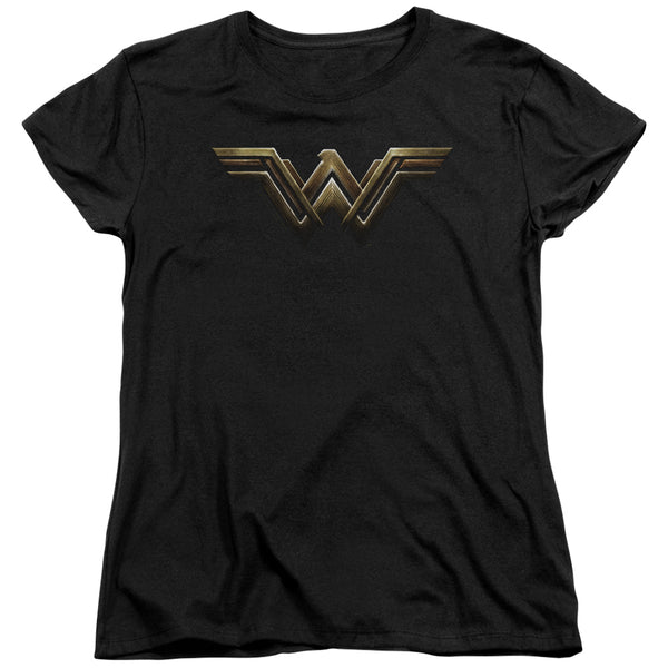 Justice League Movie - Wonder Woman Logo Women's Short Sleeve