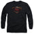 Justice League Movie - Superman Logo Adult Long Sleeve
