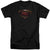 Justice League Movie - Superman Logo Adult Tall Fit Short Sleeve