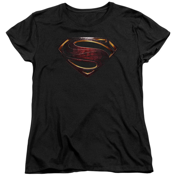 Justice League Movie - Superman Logo Women's Short Sleeve