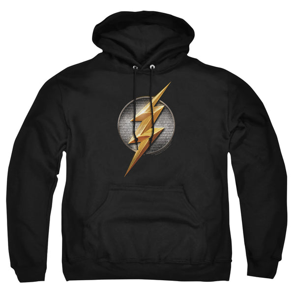 Justice League Movie - Flash Logo Adult Pullover Hoodie
