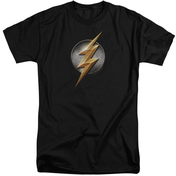 Justice League Movie - Flash Logo Adult Tall Fit Short Sleeve