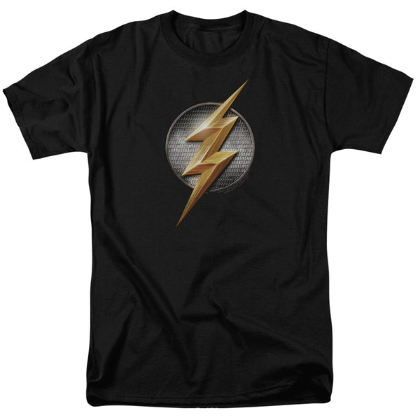 Justice League Movie - Flash Logo Adult Regular Fit Short Sleeve