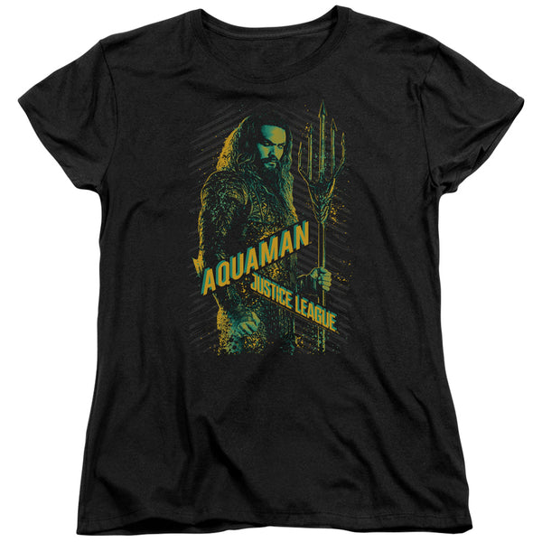 Justice League Movie - Aquaman Women's Short Sleeve
