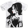Justice League Movie - Ww Profile Adult Regular Fit Short Sleeve 100% Poly