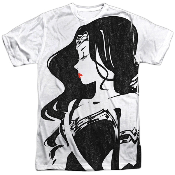 Justice League Movie - Ww Profile Adult Regular Fit Short Sleeve 100% Poly