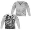 Justice League Movie - The League (Front - Back Print) L - S Adult Poly Crew