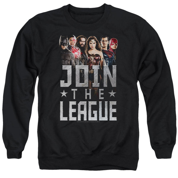 Justice League Movie - Join The League Adult Crewneck Sweatshirt