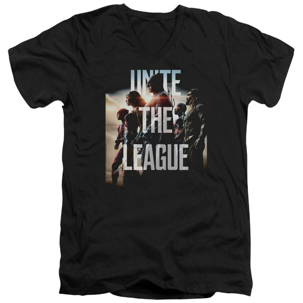Justice League Movie - Dawn Adult Slim Fit V Neck Cotton