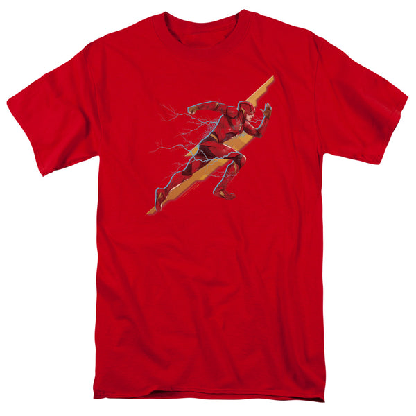 Justice League Movie - Flash Forward Adult Regular Fit Short Sleeve