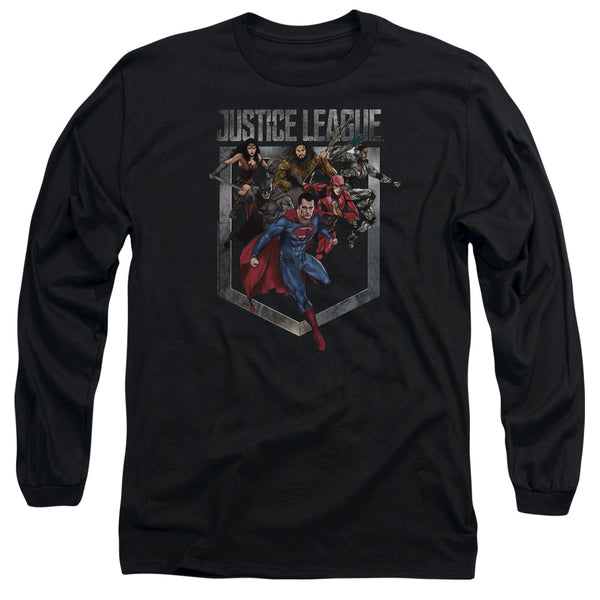 Justice League Movie - Charge Adult Long Sleeve