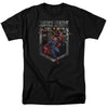 Justice League Movie - Charge Adult Regular Fit Short Sleeve