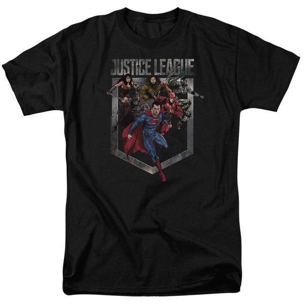 Justice League Movie - Charge Adult Regular Fit Short Sleeve