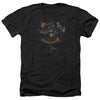 Justice League Movie - Batmobile Adult Regular Fit Heather Short Sleeve