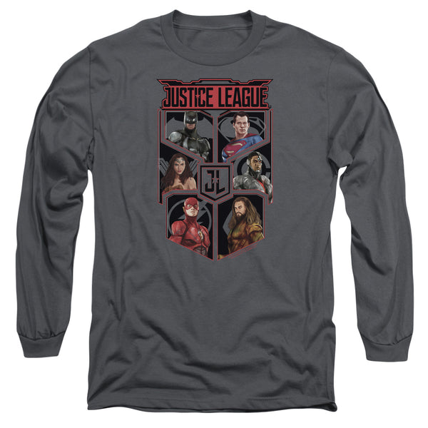 Justice League Movie - League Of Six Adult Long Sleeve