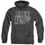 Justice League Movie - Metal Logo Adult Heather Hoodie