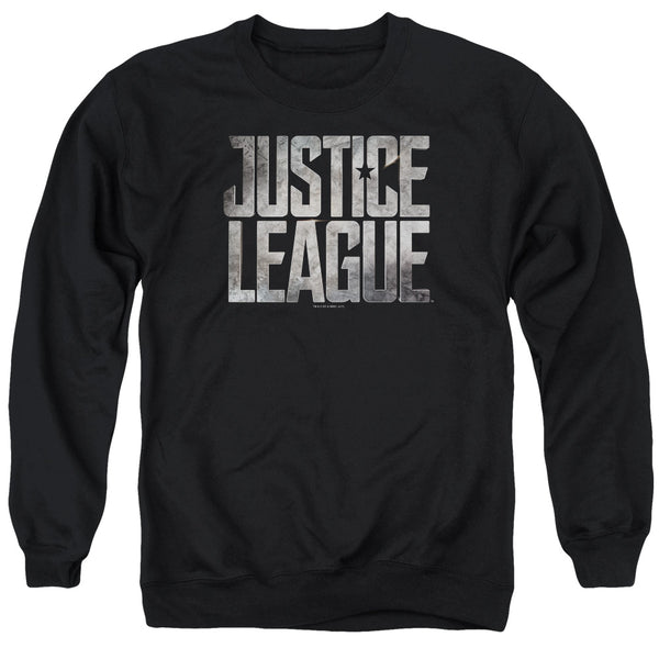 Justice League Movie - Metal Logo Adult Crewneck Sweatshirt