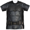 Justice League Movie - Batman Uniform Adult Regular Fit Short Sleeve 100% Poly
