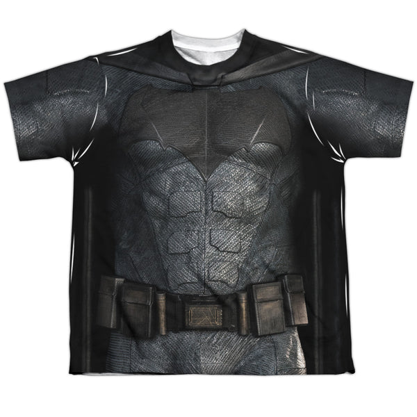 Justice League Movie - Batman Uniform Youth Short Sleeve 100% Poly