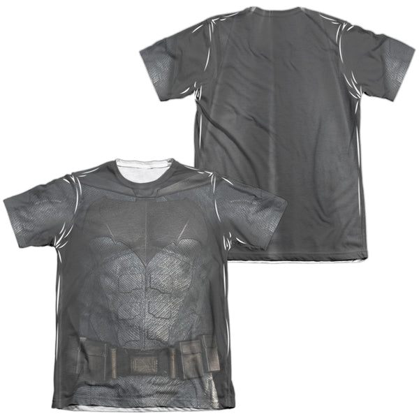 Justice League Movie - Batman Uniform (Front - Back Print) Adult Regular Fit Short Sleeve 65 - 35 Poly - Cotton