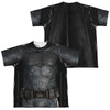 Justice League Movie - Batman Uniform (Front - Back Print) Youth Short Sleeve 100% Poly