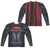 Justice League Movie - Superman Uniform (Front - Back Print) L - S Adult Poly Crew