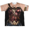 Justice League Movie - Wonder Woman Uniform Youth Short Sleeve 100% Poly