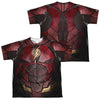 Justice League Movie - Flash Uniform (Front - Back Print) Youth Short Sleeve 100% Poly