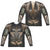 Justice League Movie - Aquaman Uniform (Front - Back Print) L - S Adult Poly Crew