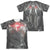 Justice League Movie - Cyborg Uniform (Front - Back Print) Adult Regular Fit Short Sleeve 65 - 35 Poly - Cotton