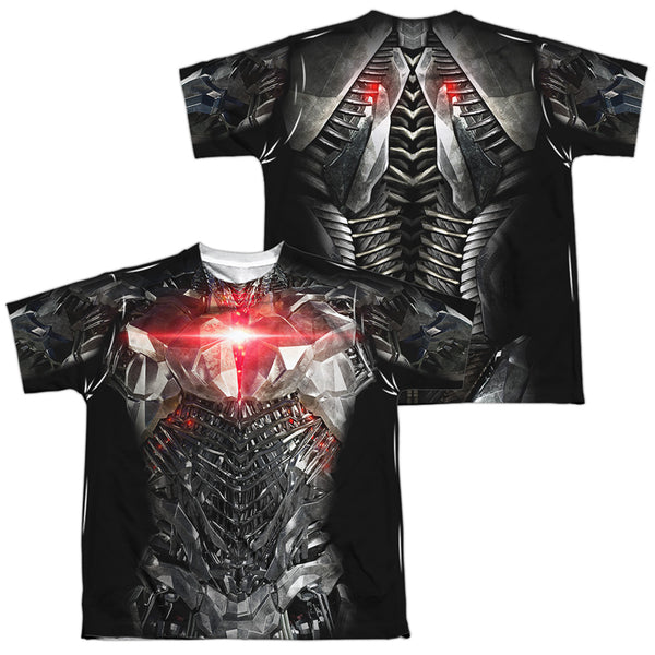 Justice League Movie - Cyborg Uniform (Front - Back Print) Youth Short Sleeve 100% Poly