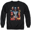 Justice League Movie - Save The World Poster Adult Crewneck Sweatshirt