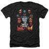 Justice League Movie - Save The World Poster Adult Regular Fit Heather Short Sleeve