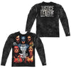Justice League Movie - Save The World Poster (Front - Back Print) L - S Adult Poly Crew