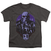 Justice League Movie - Justice League And Darkseid Youth Short Sleeve
