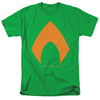 Justice League Movie - Aquaman Solid Color Adult Regular Fit Short Sleeve