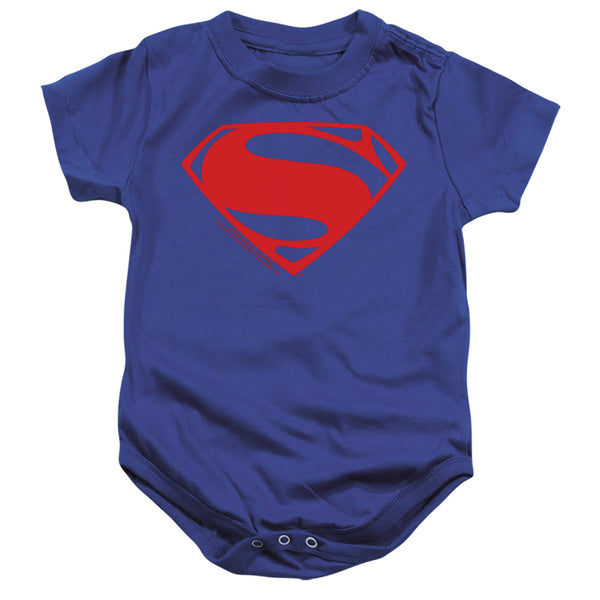 Justice League Movie - Superman Solid Color Infant Snapsuit